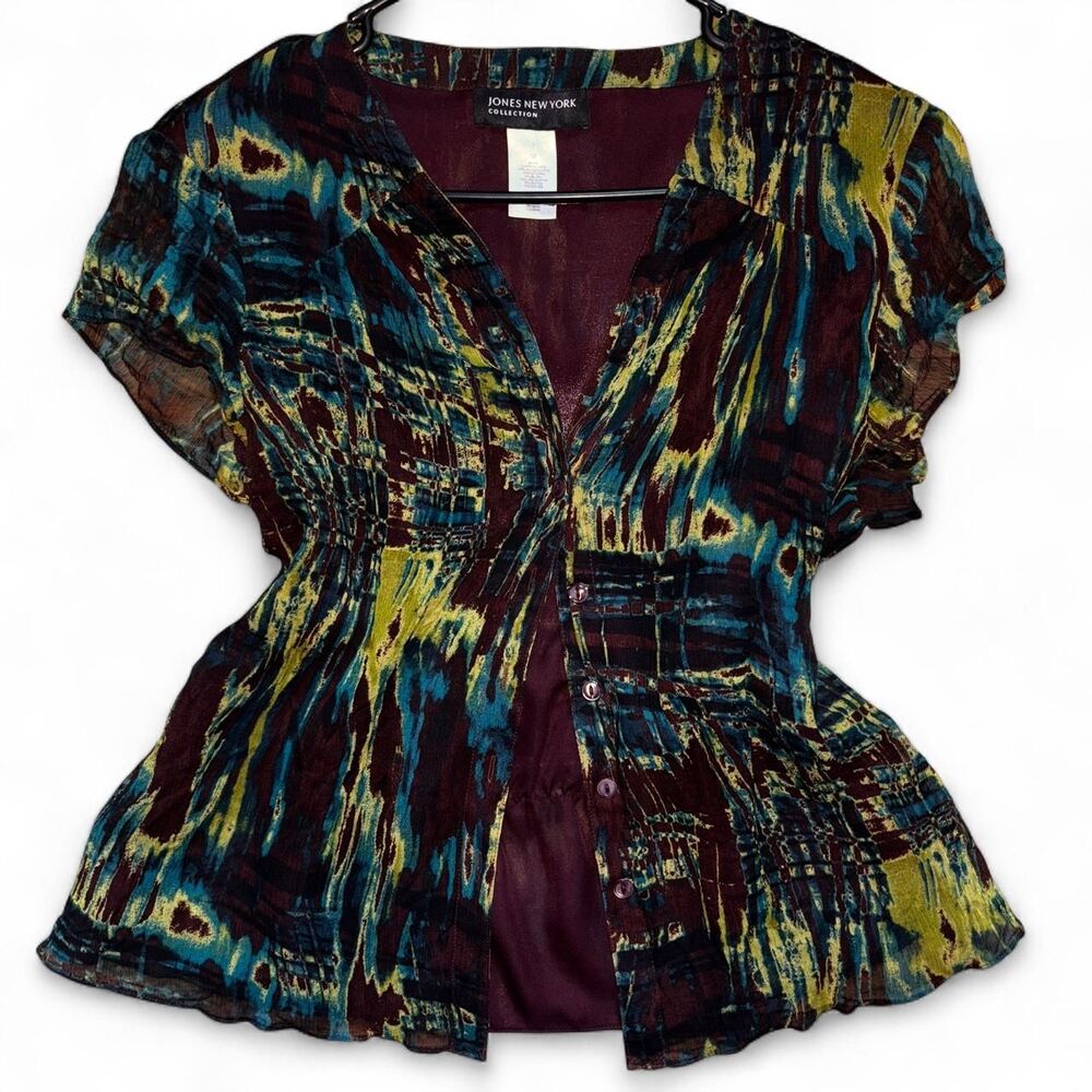 Jones-new-york Women's multi Blouse